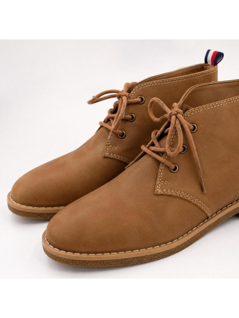 Preppy Tan Chukka Desert Boots | Tommy Hilfiger 8M
